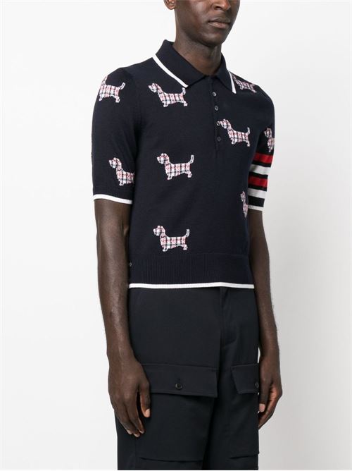 Hector polo shirt THOM BROWNE | MKP104BY1002415